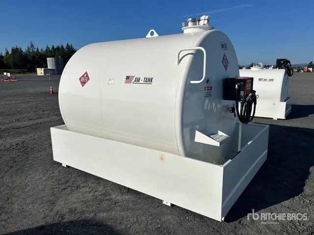2026 AM Tank 2300 Diesel 2376 gal Skid Mounted Steel Diesel Fuel Tank (Unused)