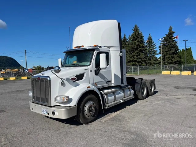 2019 Peterbilt 567 CNG 6x4 T/A Day Cab Truck Tractor