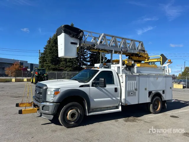 2012 RH RH41 30 ft on 2012 Ford F-450 4x2 Van Mounted Aerial Lift