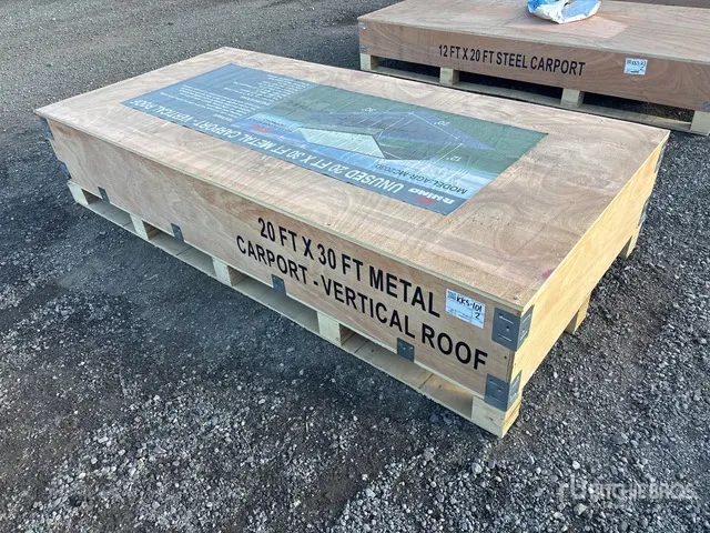 2026 AGR-MC2030 20 ft x 30 ft Steel Carport (Unused)