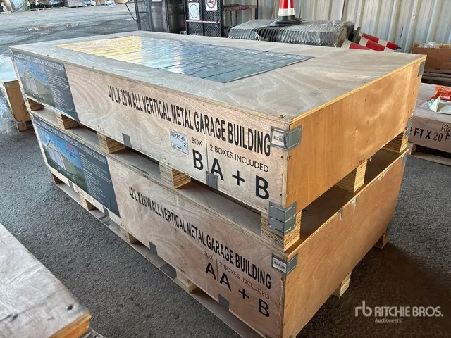 2026 AGR-MS2642 26 ft x 42 ft Metal Garage Storage Building (Unused)