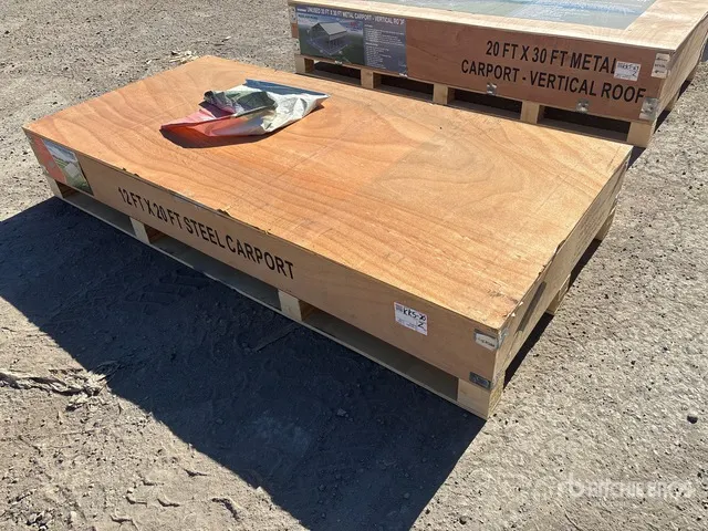 2026 Agriquip CP1220 12 ft x 20 ft Carport (Unused)