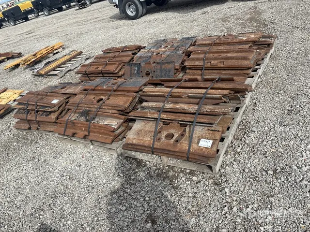 Quantity of (6) Pallets of Excavator Pads