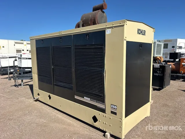 Kohler 250RZD 255 kW Skid-Mounted Generator Set