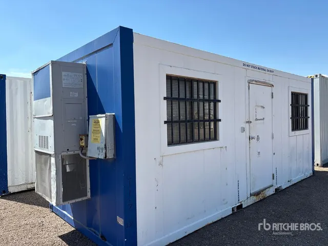 19 ft 10 in x 8 ft 4 Person Skid-Mounted Mobile Office
