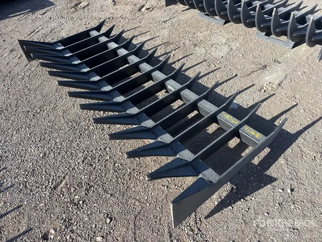 84 in Skid Steer Root Rake (Unused)