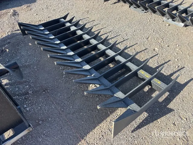 84 in Skid Steer Root Rake (Unused)