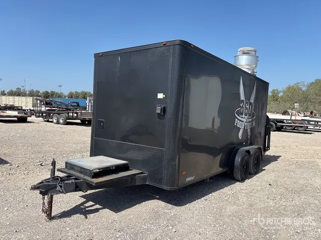 2021 Freedom trailers 16 ft T/A Enclosed Trailer