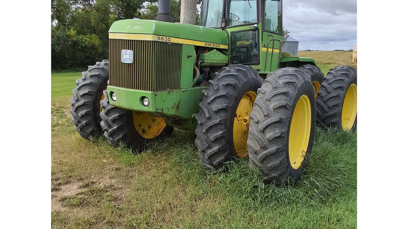 John Deere 8630 4WD Tractor w/Dual 18438 Tires & Quad Range Transmission-Pickup offsite by Allan