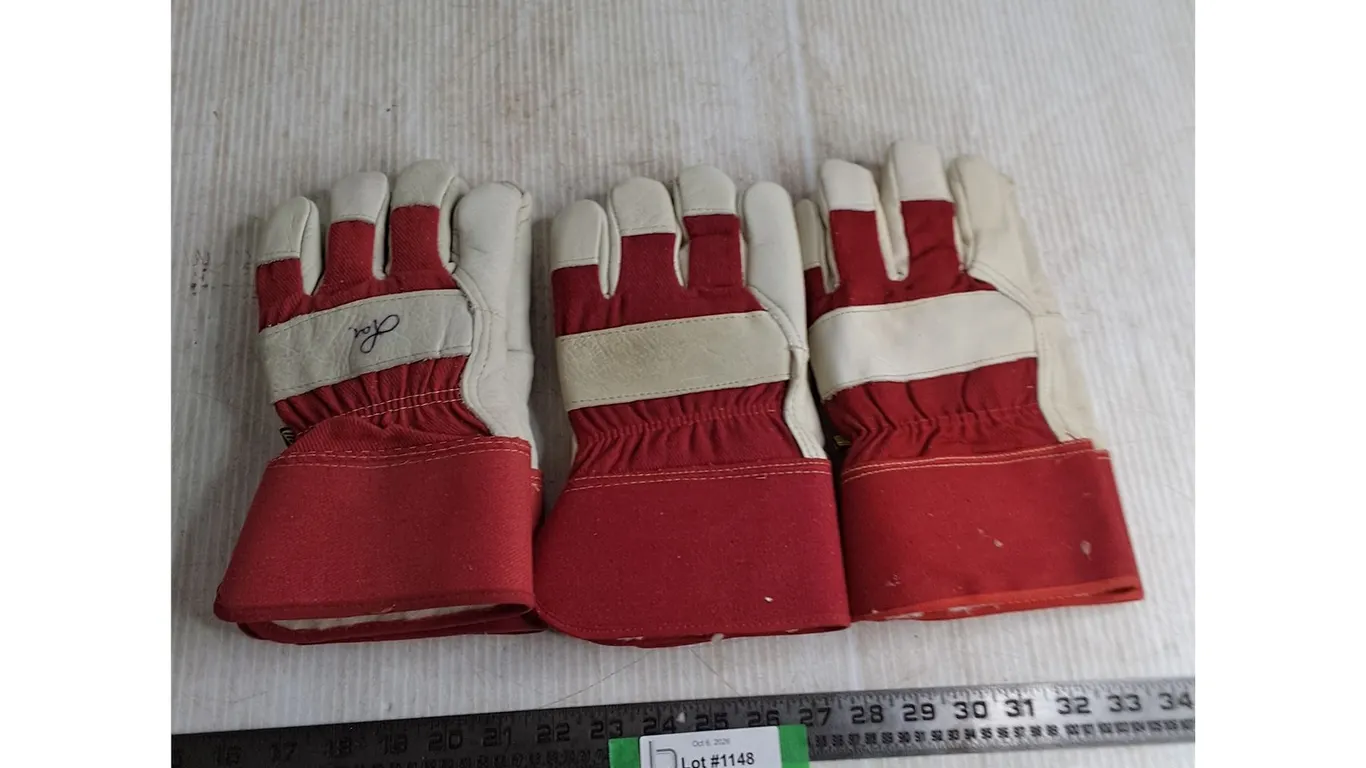 (3) Pairs of Insulated Large Size Work Gloves