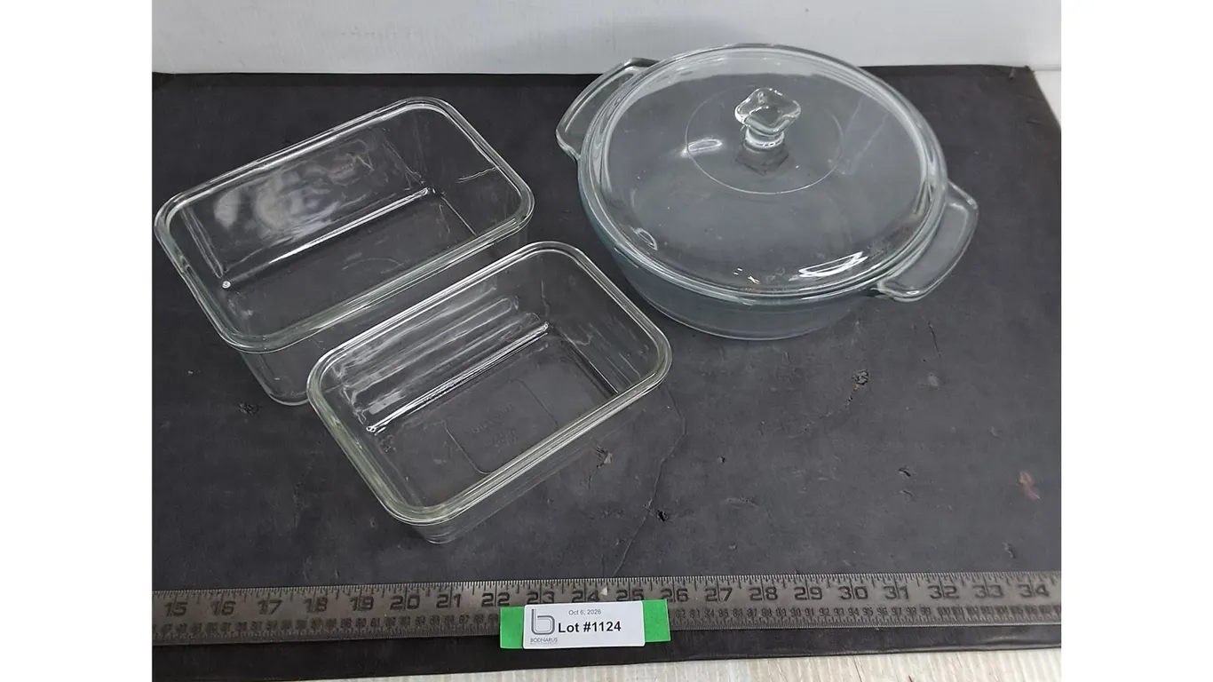Anchor Hocking & Glasslock Oven Safe Dishes