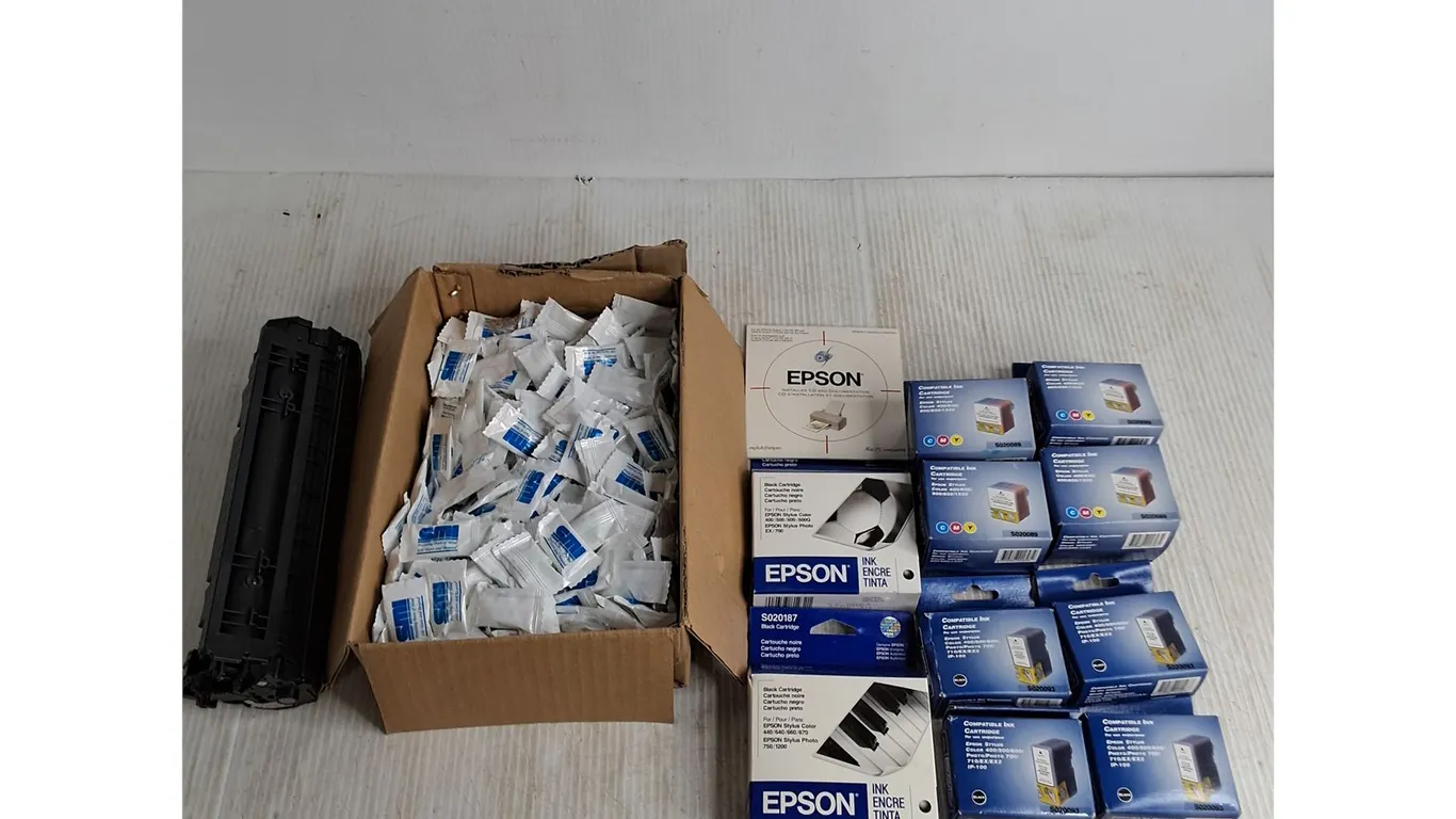 (11) Toner Cartridges - 10 Are Sealed, Bulk SMI Promotional Mints