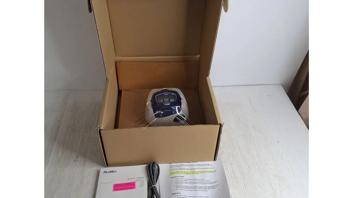 Sealed ResMed S8 Elite CPAP Machine & Cord - No Accessories