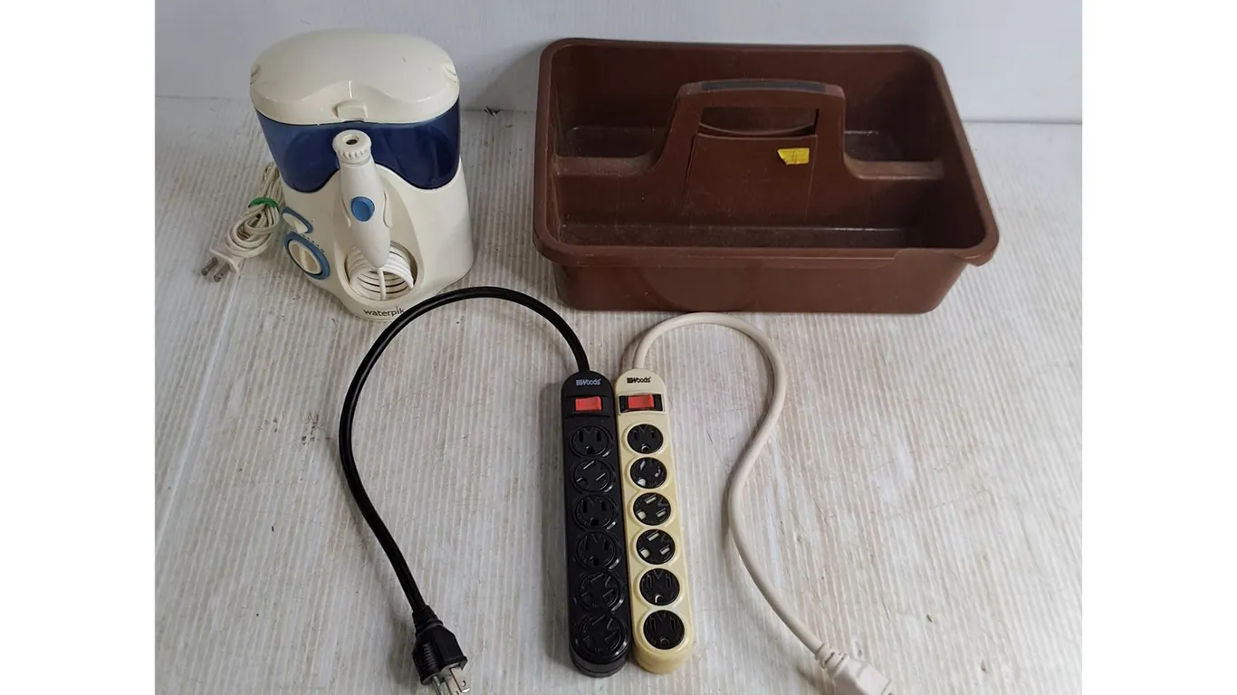 Tool Caddy, Waterpik - Tested, Woods Power Bars