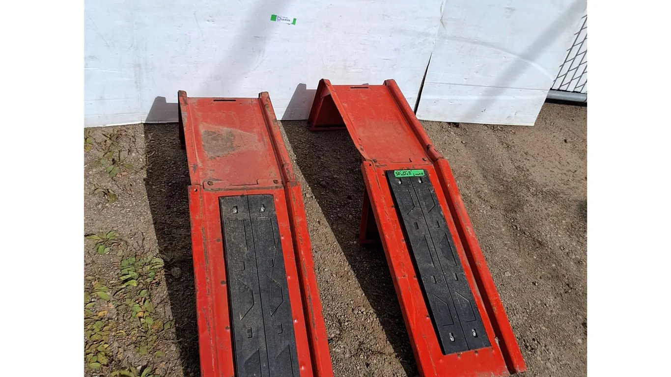 **(2) Auto Ramps 50" x 12" x 11" No Shipping