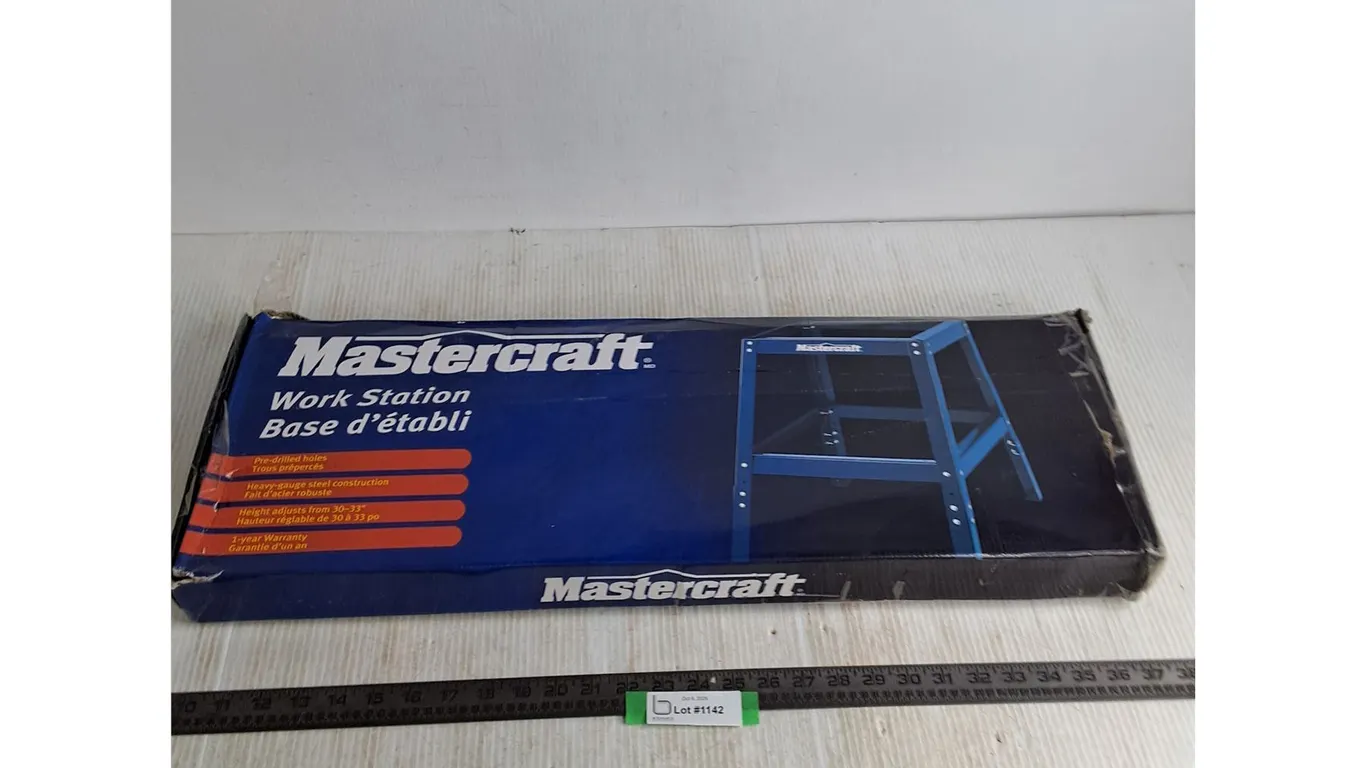 Unused Mastercraft Work Station Stand