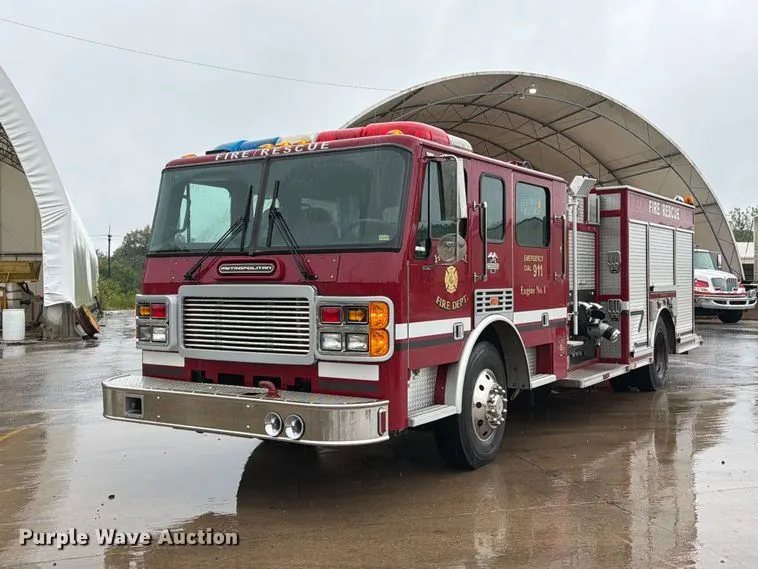 2000 Freightliner American Lafrance pumper fire truck