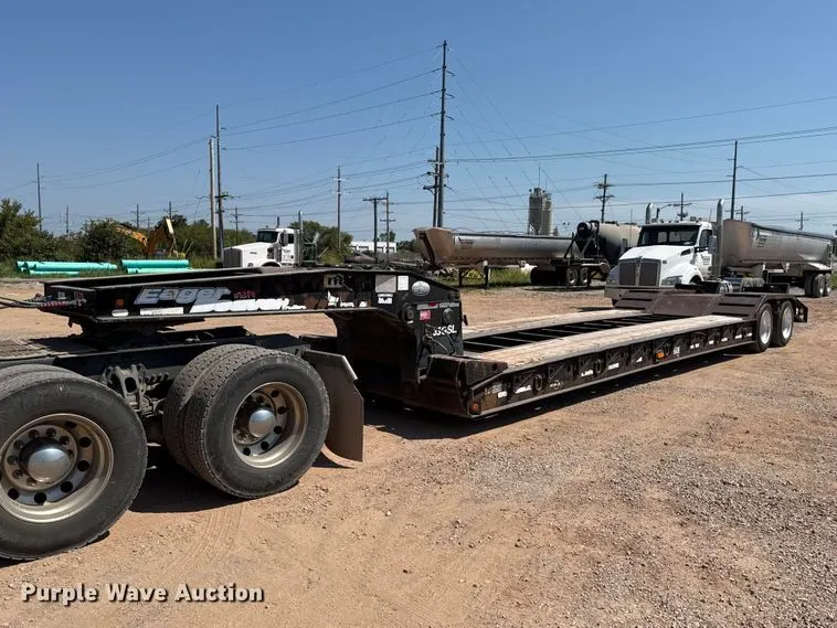 2004 Eagle Beaver 35GSLXBR lowboy equipment trailer