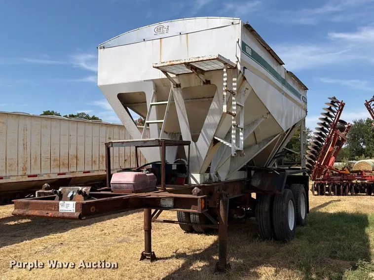 1984 Strick Corp Trailers feed delivery trailer