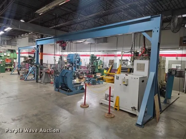 Shop built overhead crane