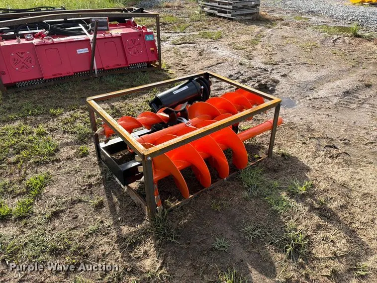 Raytree RMA42 skid steer auger