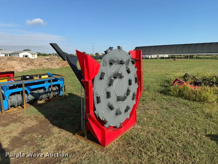Raytree Disc Mulcher skid steer disk mulcher
