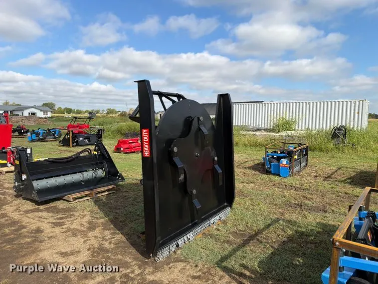 Raytree RHBC72S skid steer brush mower