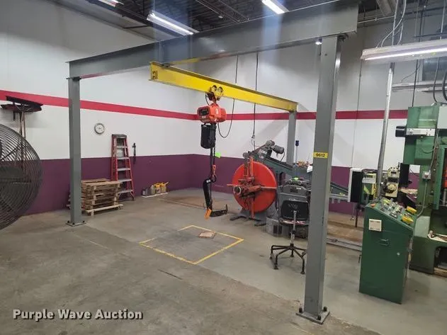 Shop built overhead crane