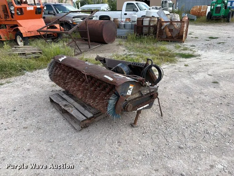 Ingersoll Rand skid steer broom