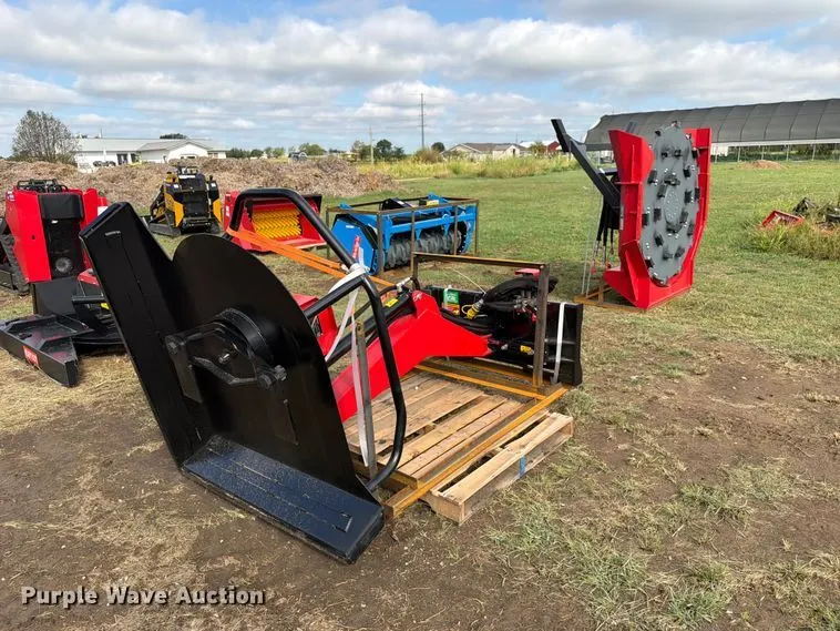 Raytree RABC44 skid steer articulating brush mower