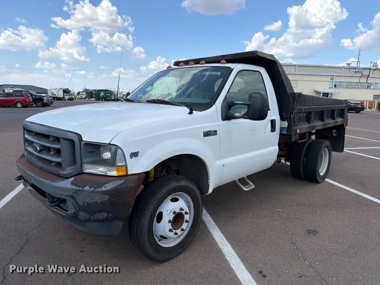 2002 Ford F450 dump truck