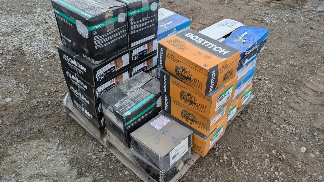 Unused Pallet of Assorted Hardware