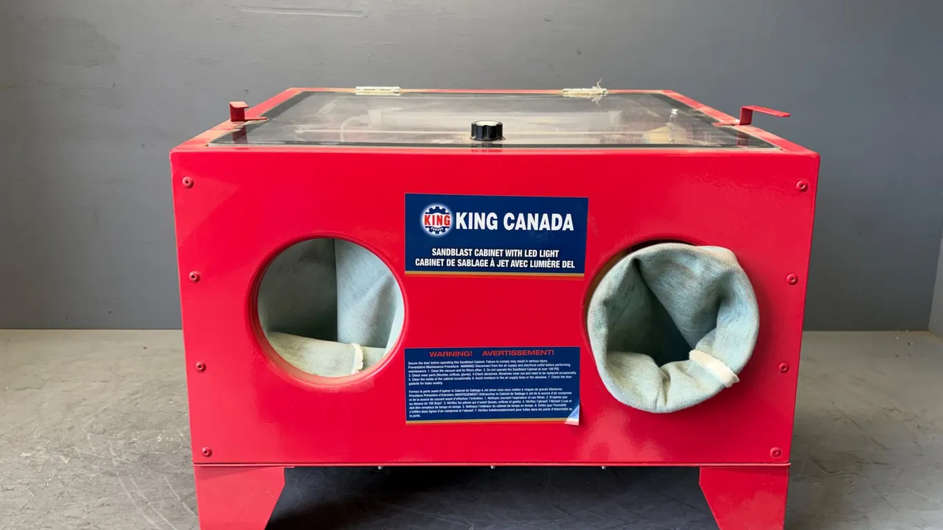 Unused King Canada Sandblast Cabinet