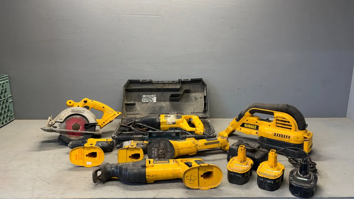 (7) Assorted DeWalt Tools