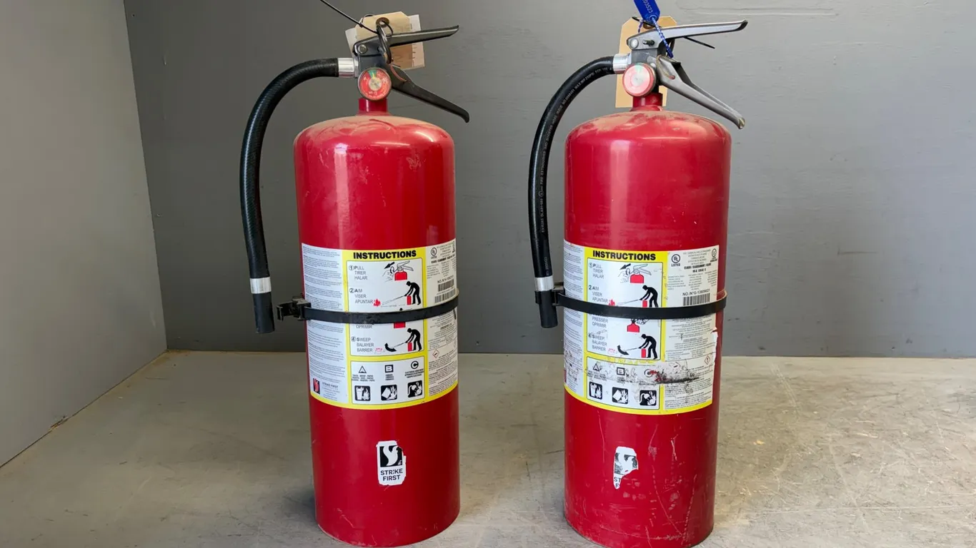(2) Fire Extinguishers
