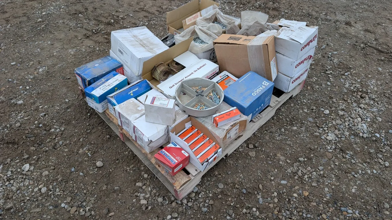 Unused Pallet of Assorted Hardware