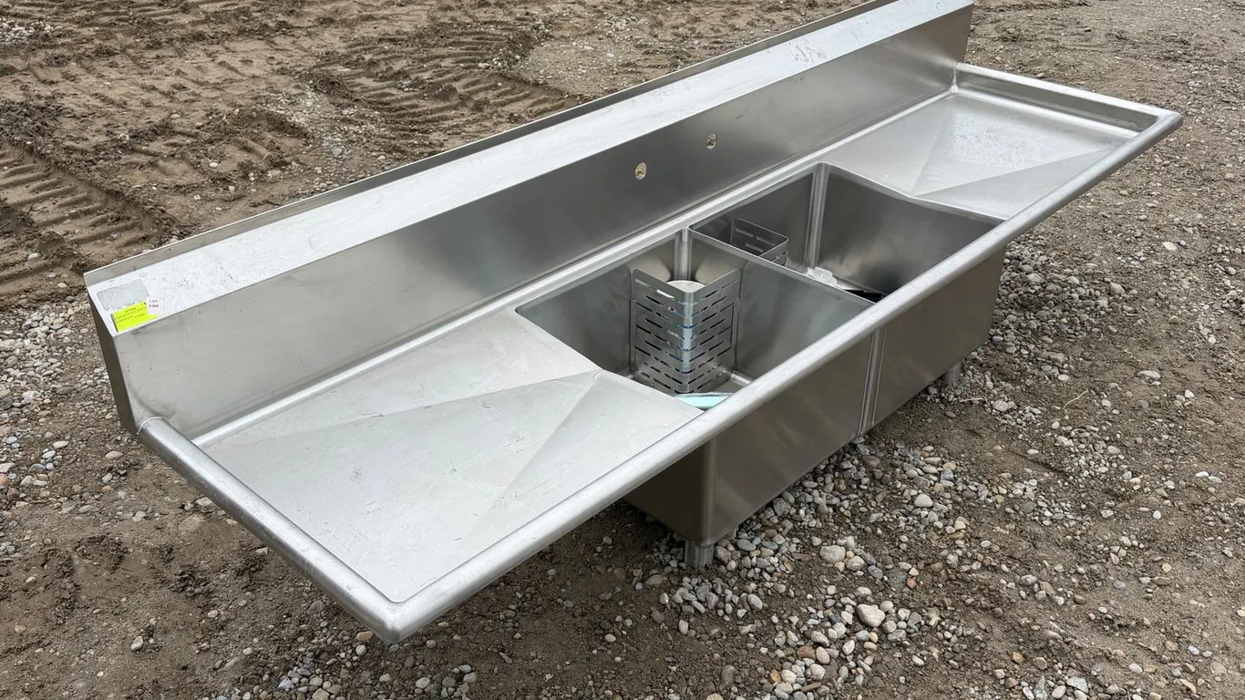 Stainless Steel Dual Sink