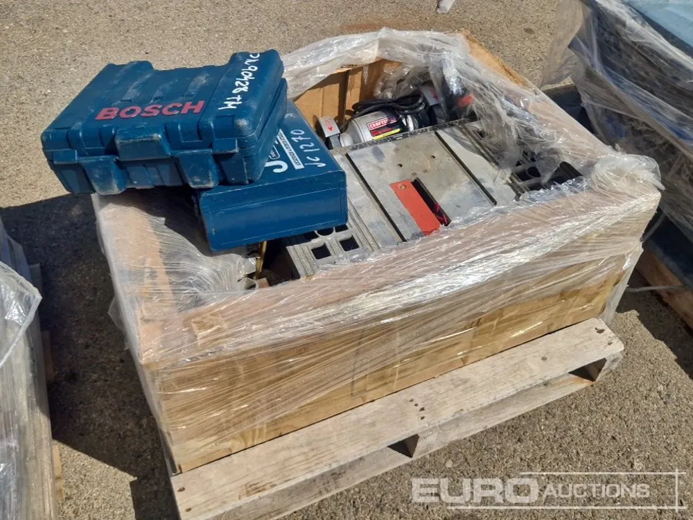 Pallet of Garage Equipment