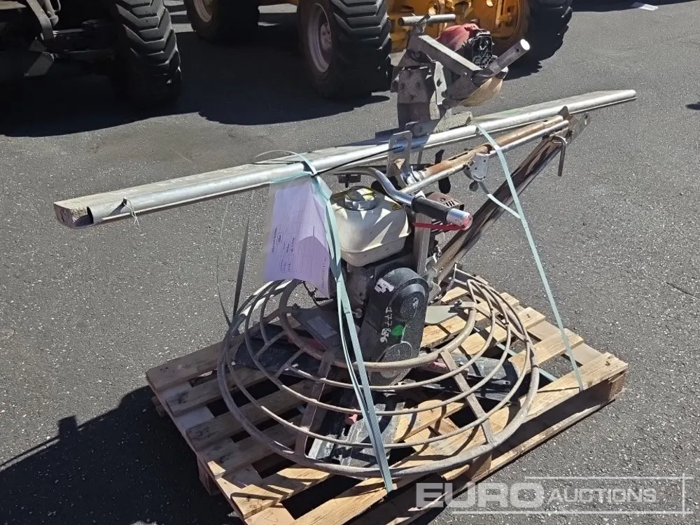 Concrete Screed + Power Trowel