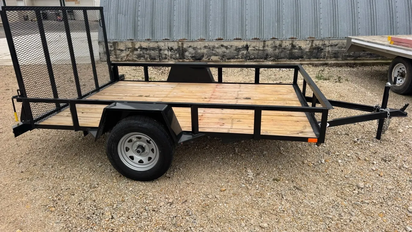 OFFSITE - 2026 unused 7x10’ AMO utility, Trailer 2990LB axle