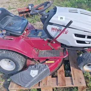 42" Cut White riding lawnmower