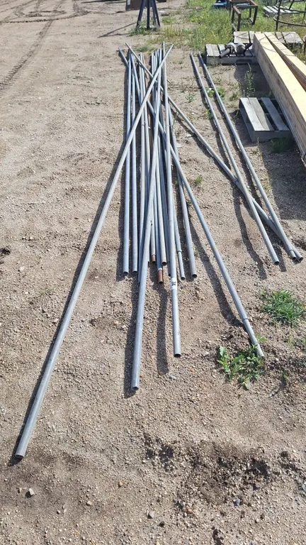 18 Pipes 20 Ft x 25 Ft Long x 1 1/4" thick