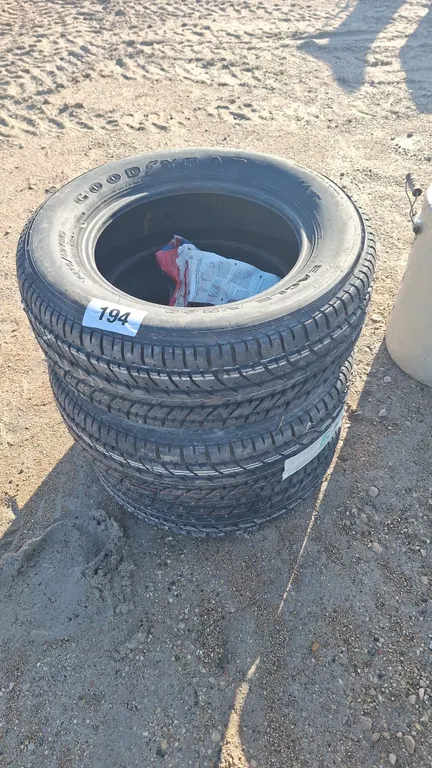 3 New good year tires, Size 225/60Vr15