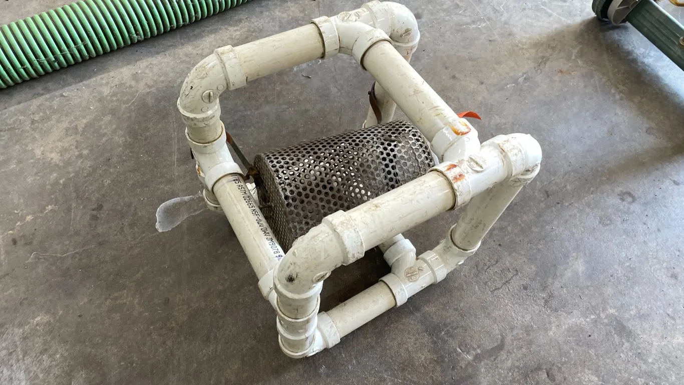 Plastic PVC Frame Suction Screen