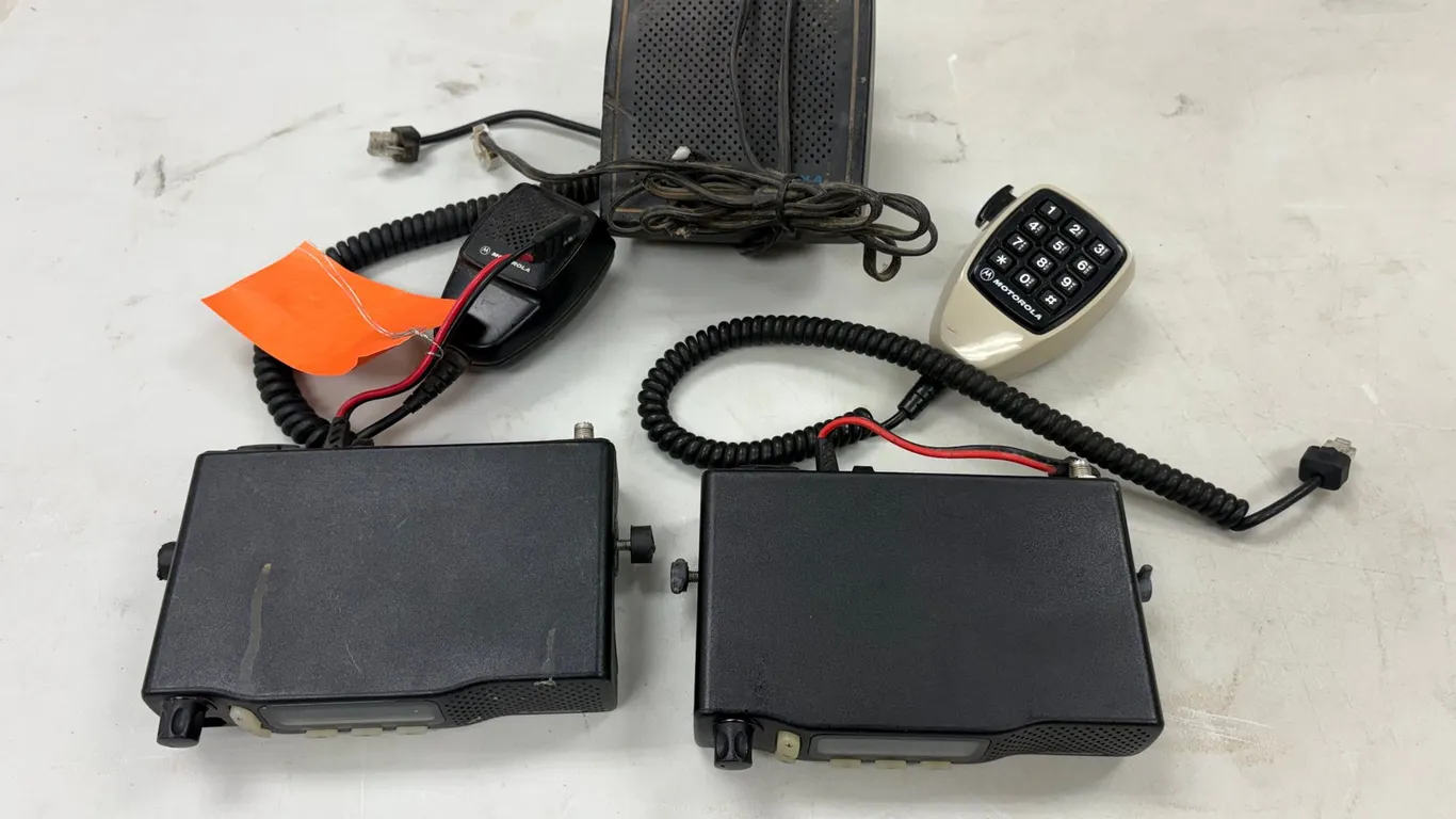 (2) Motorola Radius M1225 Radios