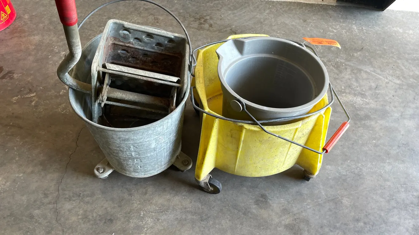 (2) Mop Buckets