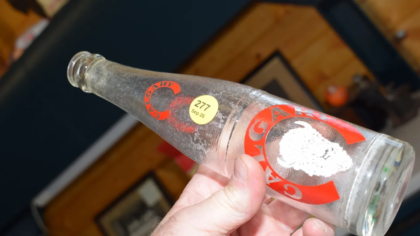 Vintage Calgary Ginger Ale Bottle