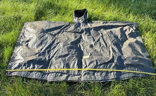 Vintage Olive Darb Military Poncho. By Shiff & Co.