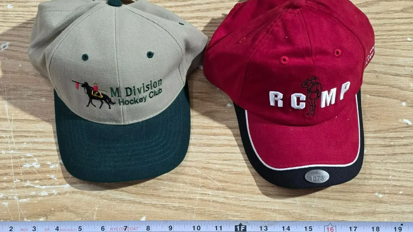 (2) RCMP Canda Caps NOS Unused