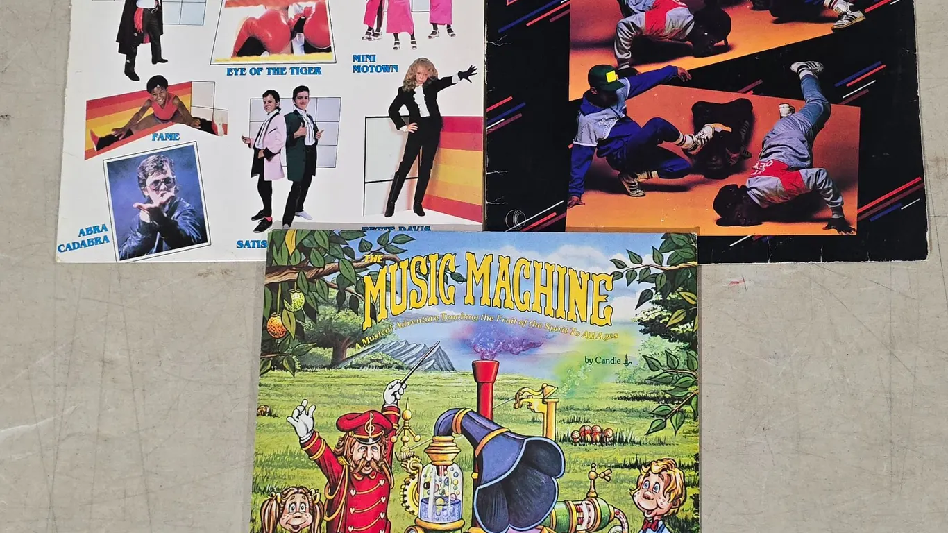 3 - Children Music LP's